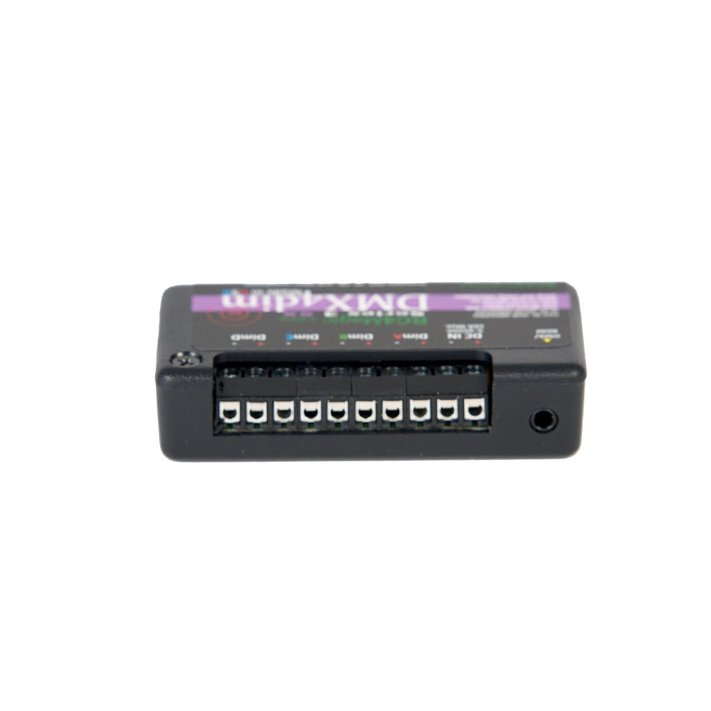 RC4Magic S3 DMX4dim 4-channel wireless DMX dimmer with screw terminals for LED tape lighting