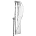SNAPBAG softbox for Astera single tube AX1 and Titan open front side view showing white reflective interior with LED tube visible on stand