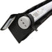 SNAPGRID 40 degree for Astera AX1 Titan end detail showing tube mounting end cap display screen and carry bag flap close-up