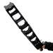 SNAPGRID 40 degree mounted on Astera Helios tube side angle view showing lit grid cells held in hand black fabric light control