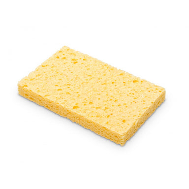 Weller EC205 replacement sponge for soldering iron tip cleaning, yellow cellulose sponge pad for soldering stations