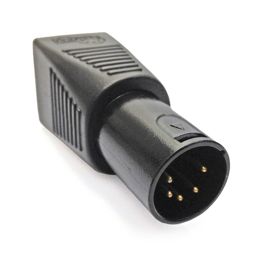 XLR 5-PIN to RJ45 (Ethernet) - Moss LED